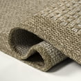 thumbnail image 5 of JONATHAN Y Maxine Easy Jute Contemporary Border Boho Fine Rib Weave Beige 3 ft. x 5 ft. Indoor/Outdoor Area Rug, 5 of 7