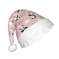 thumbnail image 2 of Daiia Panda Flying in the Sky (2) Print Christmas Knitted Beanie Hat, Large Knit Hat Xmas Small Gifts For Men Women Adult, 2 of 6