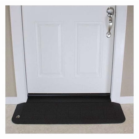 Safepath Products ADA Ramp,1-1/8" H,12-1/4" L,42" W,Brz BHR1110AB