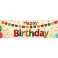 thumbnail image 4 of LUUFILx Colorful Birthday Backdrop Banner for 1st Birthday Decorations Party Supplies Celebration Background Photography Props Happy Birthday Fiesta Decor, 4 of 8