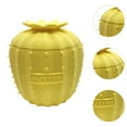 thumbnail image 6 of Fancyes Butter Crock French Butter Dish Cute Shape Silicone Decor with Lid Storage Container Canister for Hotel Farmhouse Household Yellow, 6 of 8