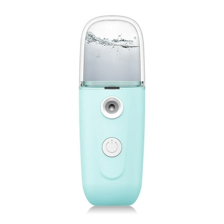 

15PCS Woman Portable Face Mist Sprayer 35ml Deep Moisturizing USB Humidifier Atomizer Facial Steamer Skin Care Tool Beauty Supplies Blue