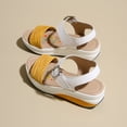 thumbnail image 7 of Mostsola Platform Sandals Women Arch Support Wedge Sandals Adjustable Open Toe Walking Shoes, 7 of 7