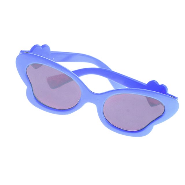 Gafas de Sol para muñeca Americana Sunnimix azul 7.5x6.5x2.5cm