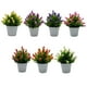 thumbnail image 3 of Flores artificiales Bonsái Cateissary Decoración Atardecer Rojo, 3 of 6