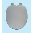 thumbnail image 1 of White Premium Plastic Toilet Seat, 1 of 1