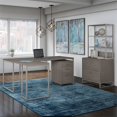 thumbnail image 2 of Bush Business Furniture Method by Kathy Ireland 4 Piece L Shape Set in Cocoa, 2 of 9