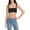 Black, variant on Womens Bra Tank Crop Top