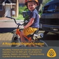 thumbnail image 3 of RoyalBaby Freestyle 16 Inch Kids Bike with Training Wheels and Kickstand, 3 of 12