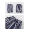 thumbnail image 6 of RTKFRFLM Boys Summer Casual Jean Shorts Kids Classic Denim Short Trousers Blue 10-12 Years, 6 of 8