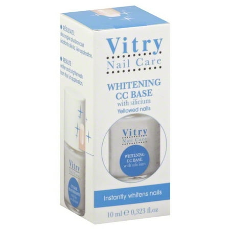 Vitry Nail Care CC Whitening Base, 0.34 Fl Oz