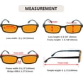 thumbnail image 5 of Eyekepper Blue Blocking Glasses for Women Men Reading Computer Orange Tinted Readers - Tortoise, 5 of 5