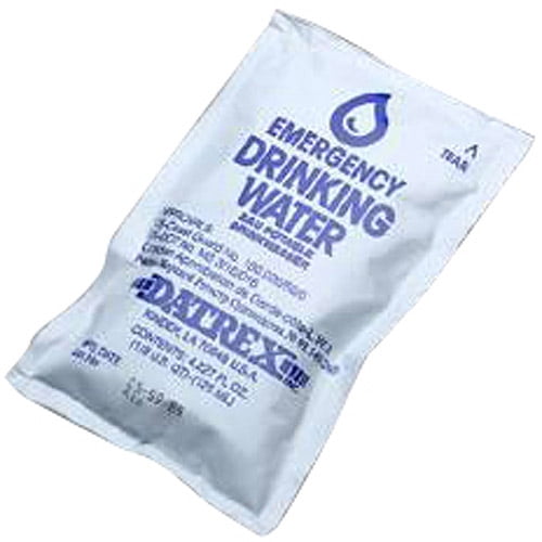 Datrex Notfalltrinkwasser – 64 Beutel à 125 Ml (4 Oz), Lange Haltbarkeit, Für Notvorrat