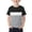 Black B, variant on Boys Colorblock Short Sleeve Shirts Crew Neck Casual Tee Soft Basic Top for Daily Wear