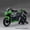 400 Black, variant on 1:12 Kawasaki KX450 & NINJA 400 Alloy Diecast Motorcycle Model with Front Wheel Linkage Shock Absorption - Collectible Toy Bike Gift for Kids