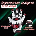 thumbnail image 3 of HANDLANDY Youth Football Gloves Kids Receiver Gloves Sticky Football Gloves for Boys Girls, 3 of 7