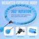 thumbnail image 3 of Hula Hoop JKSHMYT Infinity Fit con peso, talla grande, 120 cm, 3 of 6