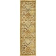 thumbnail image 4 of SAFAVIEH Antiquity Trafford Geometric Wool Area Rug, Light Blue/Gold, 9' x 12', 4 of 8