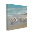 thumbnail image 3 of Stupell Coastal Sandpipers Beach Waves Shore Landscape Painting Gallery Wrapped Canvas Print Wall Art, 3 of 7
