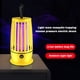 thumbnail image 3 of Mosquito Lamp LED Bug Zapper Captura inofensiva para el verano Amarillo, 3 of 4