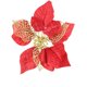 thumbnail image 1 of Adornos para árbol de Navidad Flor de simulación navideña Adorno navideño 12 piezas Decoraciones navideñas de mesa divertidas Adornos navideños de mediados de siglo, 1 of 3