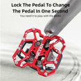 thumbnail image 4 of Greeniant Pedal de bicicleta de 2 piezas, accesorios universales de repuesto, accesorio de ciclismo profesional, pedales de bicicleta, piezas de Ciclismo Negro, 4 of 6