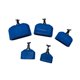 thumbnail image 5 of Bloque de percusión duradero, plástico premium, juego de batería Jam Block, ritmo práctico Azul, 5 of 9
