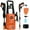 Orange, variant on Electric Pressure Washer,4200PSI Max 2.6 GPM Power Washer with 23 ft Hose,Adjustable Nozzle 0-120°,Foam Cannon, Car Washing Gloves,Portable for Clean Vehicles, Patios,Driveways,Fences