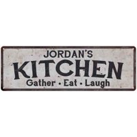 JORDAN'S Kitchen Rustic Look Chic Sign Home Décor Gift 6x18 Sign M61804946