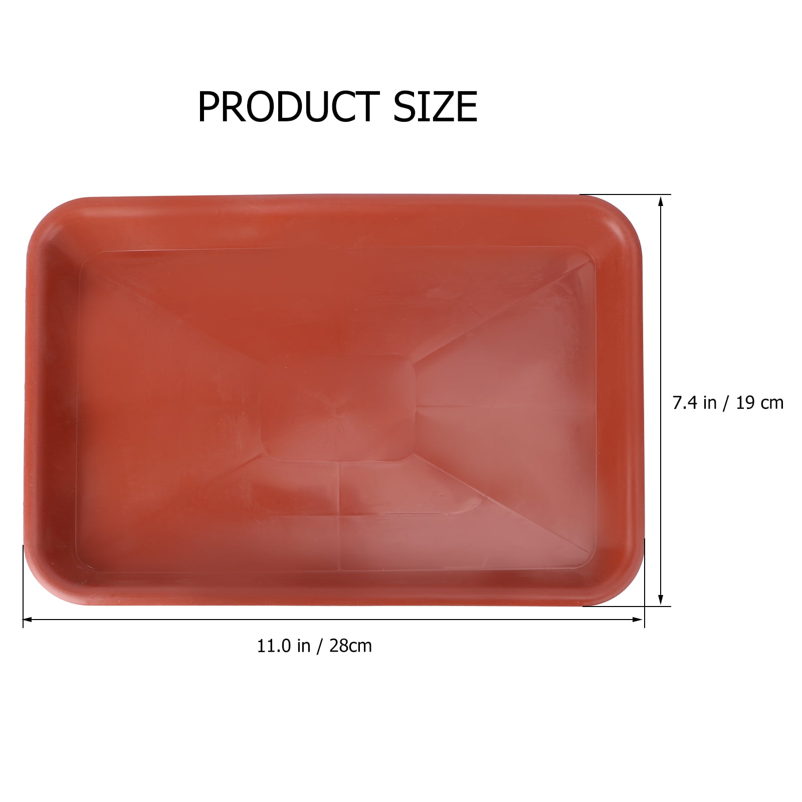 Plant pot tray 10pcs Plastic Flower Pot Tray Flowerpot Base Plate