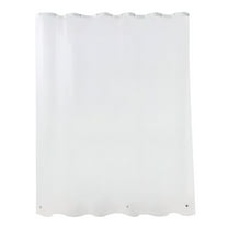 AUQ Extra Long Shower Curtain Liner 96"es Bathroom Shower Frosted Extra Long Shower Curtain Liner with Metal Buttonhole Thickening