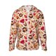 thumbnail image 1 of Fotbe Skull Retro record lips Chaqueta con Protección Solar UPF 50+ para Hombre y Mujer, Camisa con Capucha y Bolsillos-Small, 1 of 7
