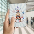 thumbnail image 4 of Happy 4th of July Patriotic Cocker Spaniel Marching Band Uniform Balloons Fireworks Travel Passport Wallet Cockers Dog Lover Gifts PU Leather Passport Holder Cover - 13009, 4 of 5