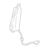 Genuine OE Honda Side Impact Inflator Module - 78055-SVA-A82