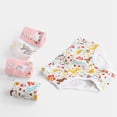 thumbnail image 6 of Godderr Kids Baby Cotton Brief Soft Underwea for Girls 6-12Y Breathable Toddler Panties Kids Girls Briefs 6Pcs, 6 of 7