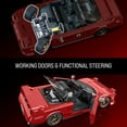 thumbnail image 4 of Mattel Brick Shop Hot Wheels '90 Acura NSX Building Toy (876 Pieces), for Collectors, 4 of 7