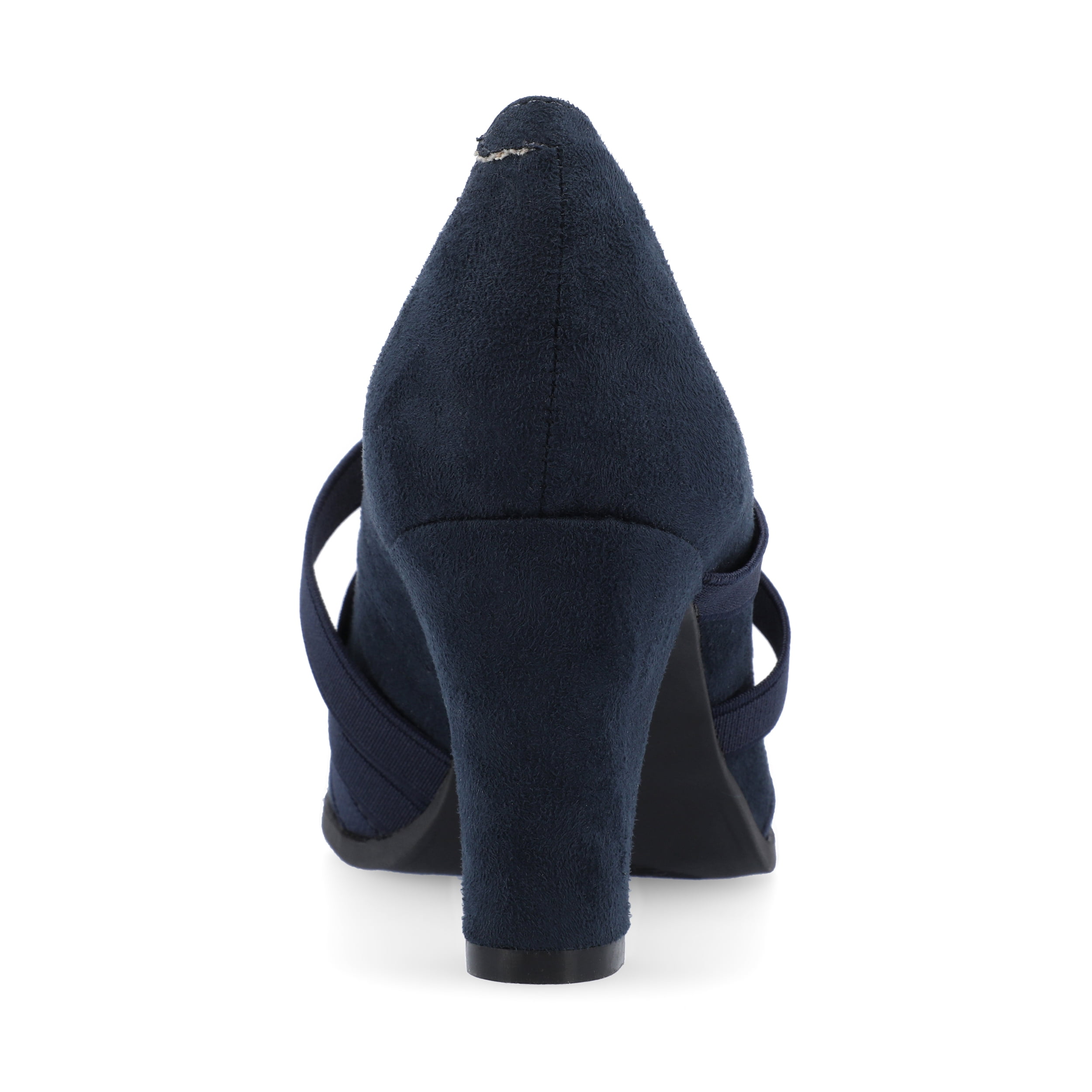 Journee Womens Loren Comfort Insole Round Toe Mid Block Heel Pumps, Widths Available