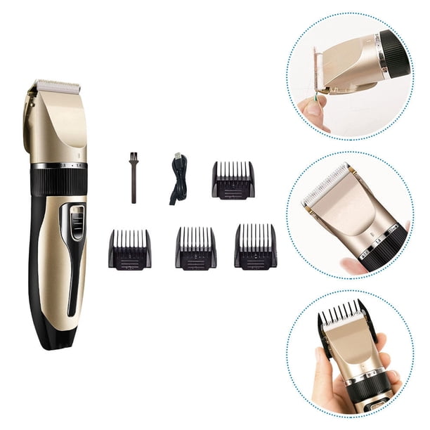 Raindrops 1 Cortadora De Kit Eléctrico Inalámbrico Con 4 Peines Ajustables