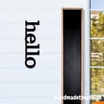 thumbnail image 2 of Handmadetneonsign Hello House Metal Decor, Welcome Home Metal Sign, Hello Address Wall Sign 041140, 2 of 5