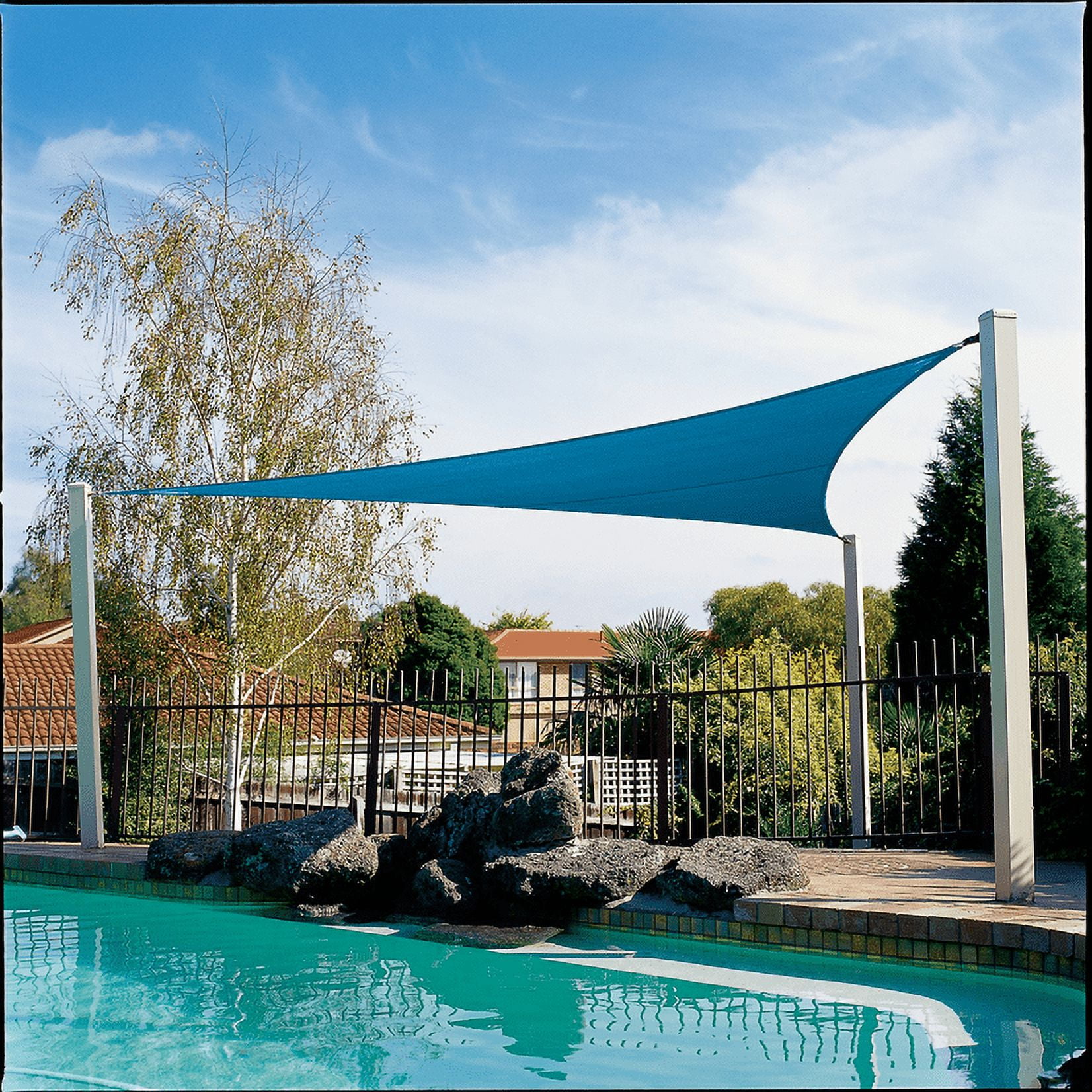 Valo shade(ヴァロシェード)Ao zakura 青桜 Coolaroo Coolhaven Outdoor Sun Shade Sail With Hardware Kit 95% UV