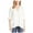 White - natural, variant on Karen Kane Womens Crossover Bow Sleeve Hi Low Pullover Blouse, Black, X-Small
