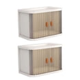thumbnail image 5 of Collapsible Storage Bins Foldable Desktop Organizer Small Storage Cabinet Folding Storage Basket for Home Office, Cosmetic 2pcs, 5 of 9