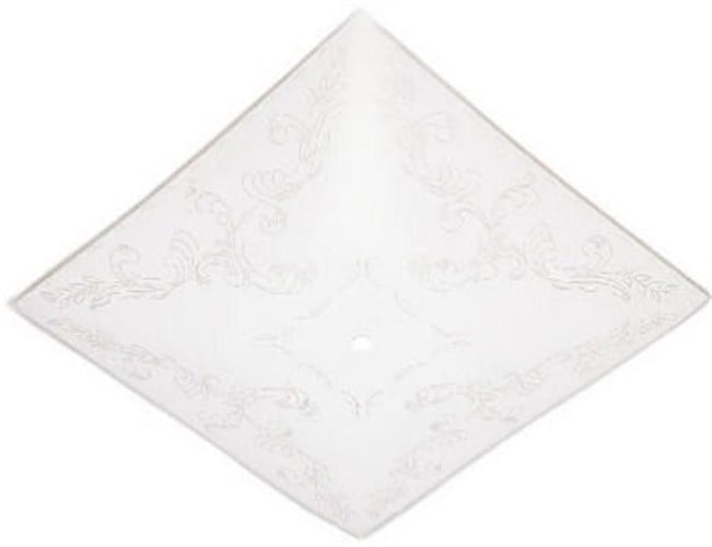 Westinghouse Glass Diffuser Floral On White Design - Walmart.com