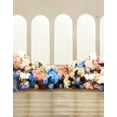 thumbnail image 1 of BSDHOME Polyester 5x7ft Colorful Flowers Wooden Floor Photography Backdrops Photo Props Studio Background, 1 of 2