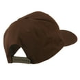 thumbnail image 4 of Jewish Star of David Embroidered Cap - Brown OSFM, 4 of 5