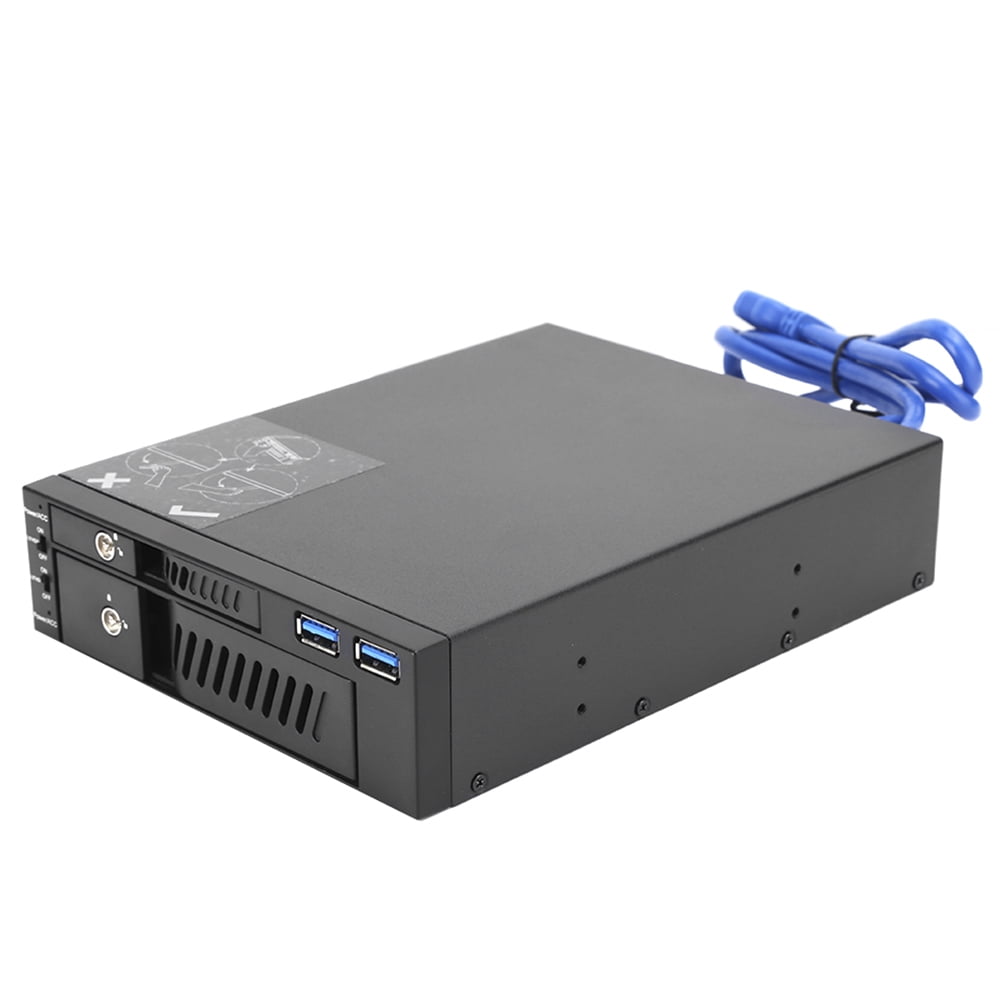Durable Dual-Disk USB Optical Drive Enclosure Hard Disk Rack, for Hard Disk