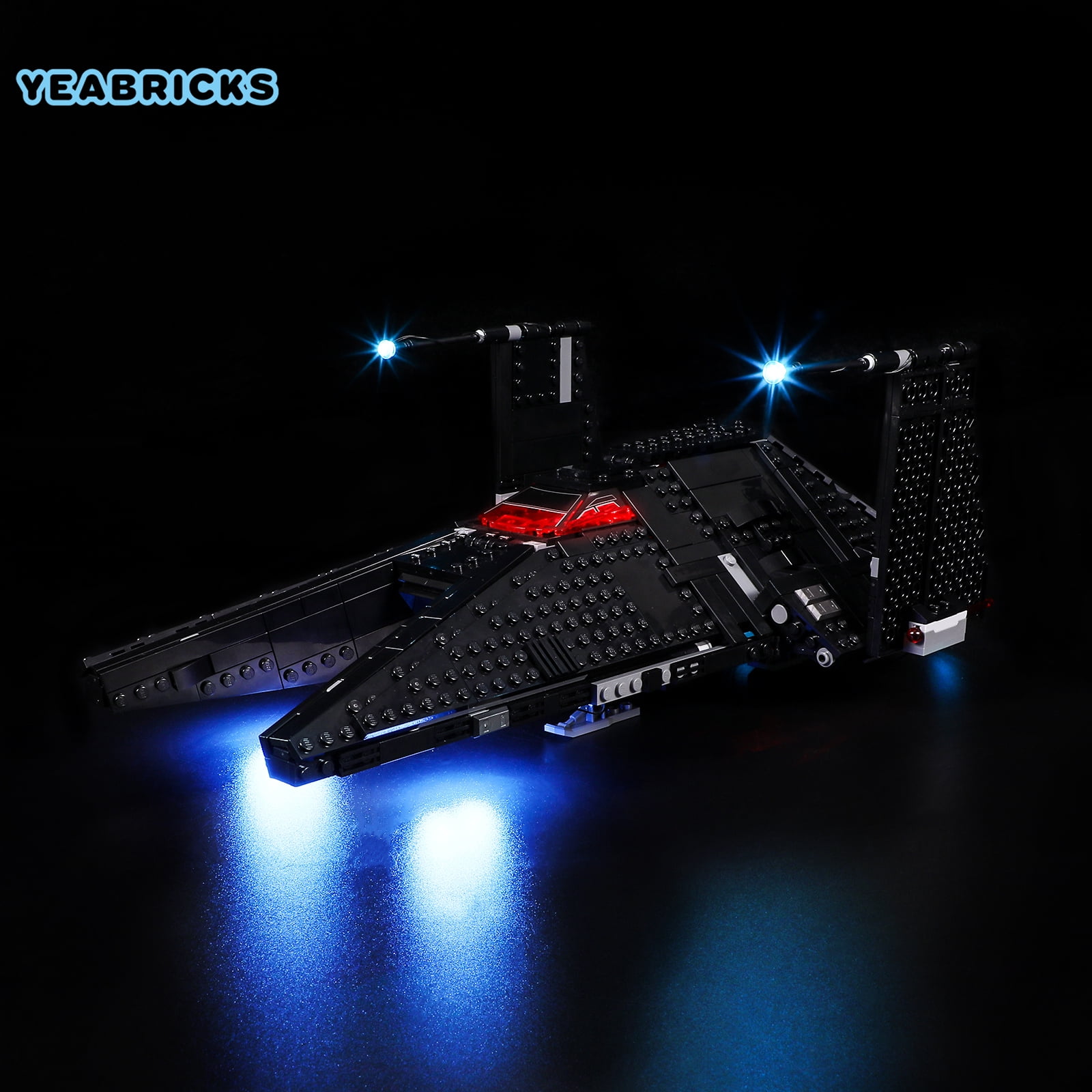YEABRICKS LED Lighting Kit Compatible with Legos Star Wars Inquisitor