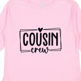 thumbnail image 4 of Inktastic Cousin Crew Boys or Girls Long Sleeve Toddler T-Shirt, 4 of 5