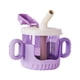 thumbnail image 3 of Vasos para bebés Sippy Cup de 10 oz/300 ml, portátiles, irrompibles, fáciles de limpiar, con pajita Violeta, 3 of 9