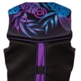 thumbnail image 5 of O'Brien Women's V-Back Neoprene USCGA Life Jacket with Zipper & Belts, XL, Flora, 5 of 6